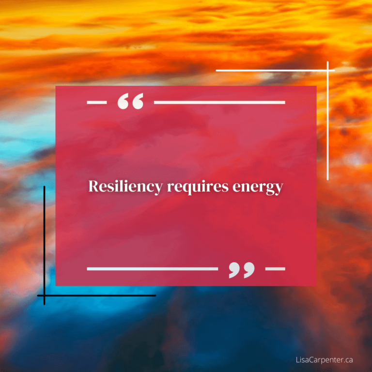 PoorEnergyManagementQuoteResiliencyRequiresEnergy