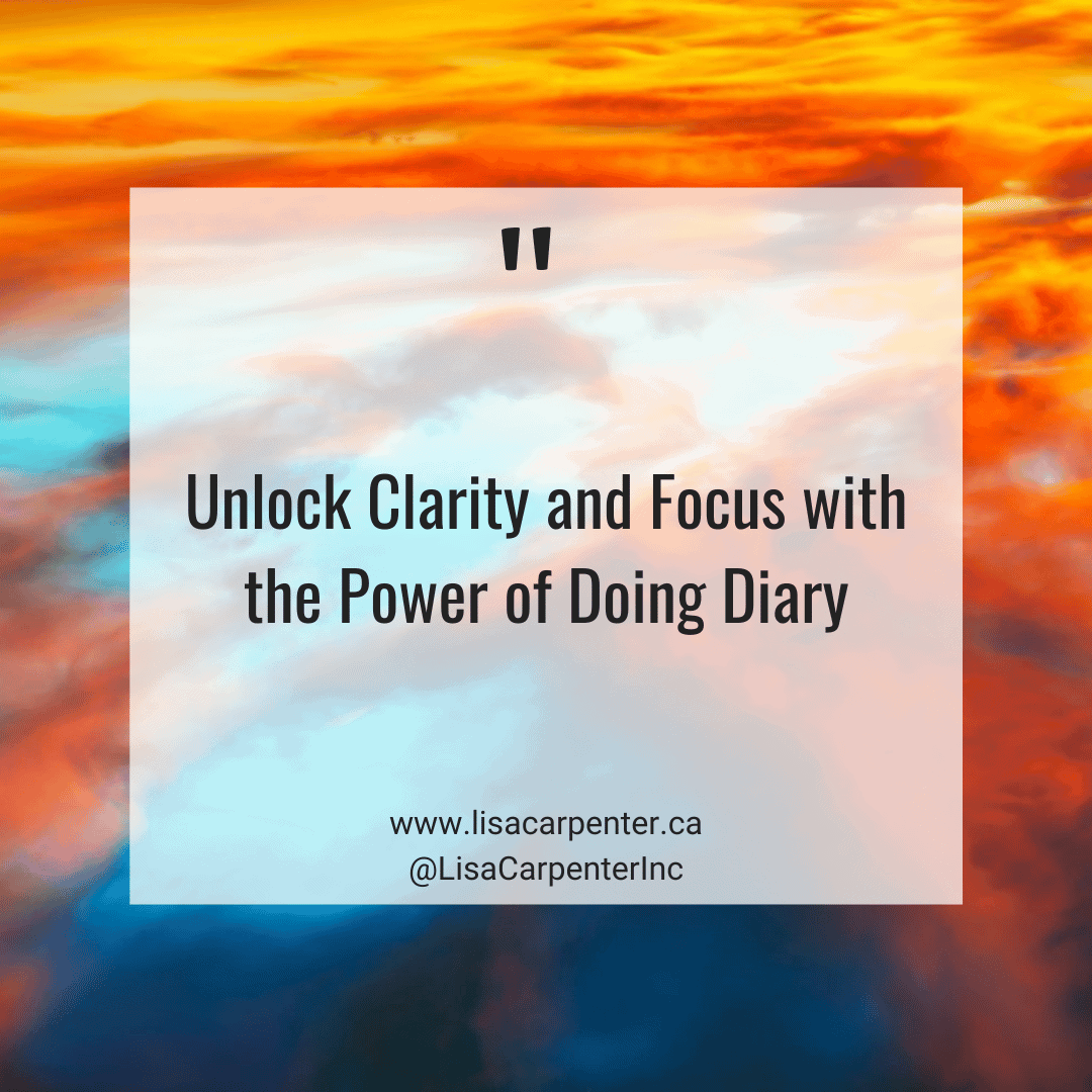 Energy Quote Unlock Clarity and Focus with the Power of Doing Diary